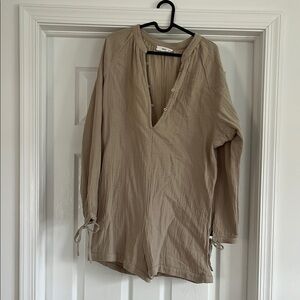 Beige Romper